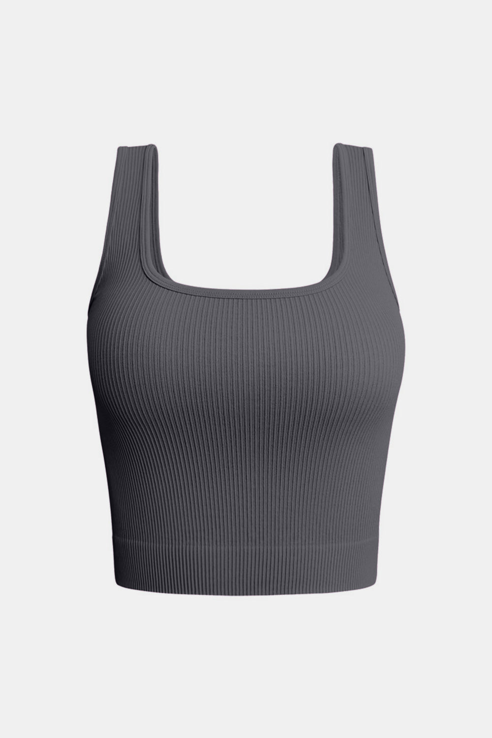 Square Neck Wide Strap Tank